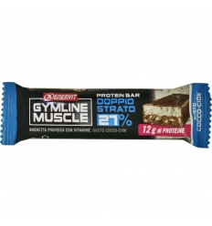 Enervit GymLine protein bar 27% doppio strato 45g cocco
