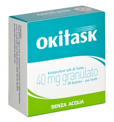 OKITASK granulato orale 40mg 20bustine
