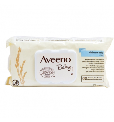 Aveeno Baby 72 salviettine con click