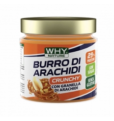 Why Nature burro di arachidi 350g crunchy
