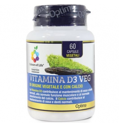 Optima vitamina D3 VEG 60cps