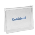 Kit sacchetto trasparente da viaggio Kukident omaggio