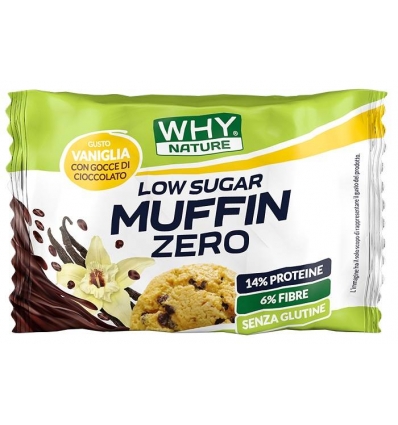 Biovita Whynature muffin zero vaniglia con gocce di cioccolato 27 g