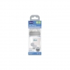 Chicco biberon wb vetro unisex da 150 ml lento silicone