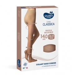 Sauber Linea Classica Collant 140 Denari Colore Marrone Bruciato Taglia 5